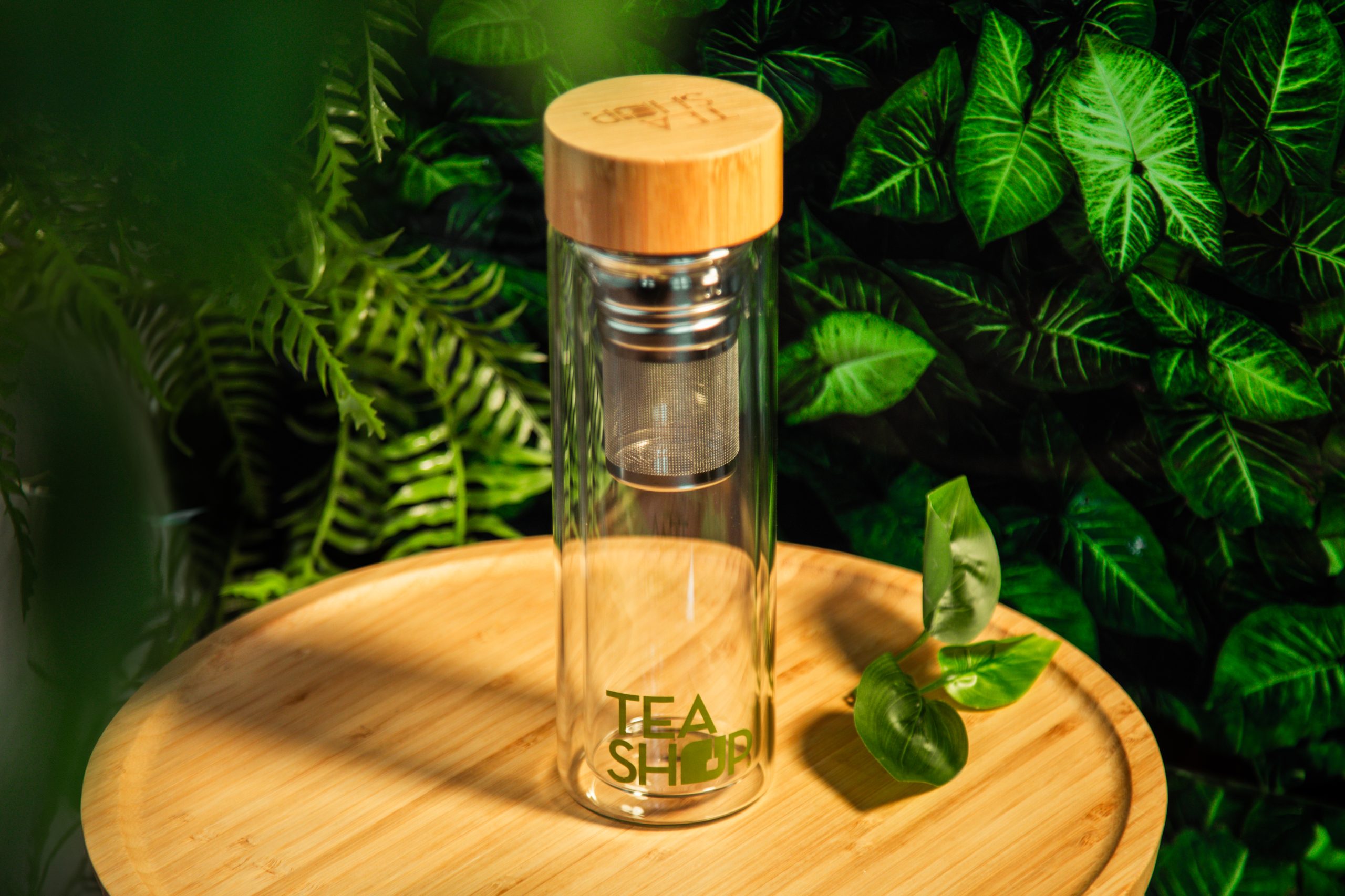 Termo Doble Vidrio con Infusoro - Imagen 2