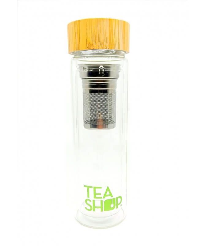 Termo Doble Vidrio con Infusoro